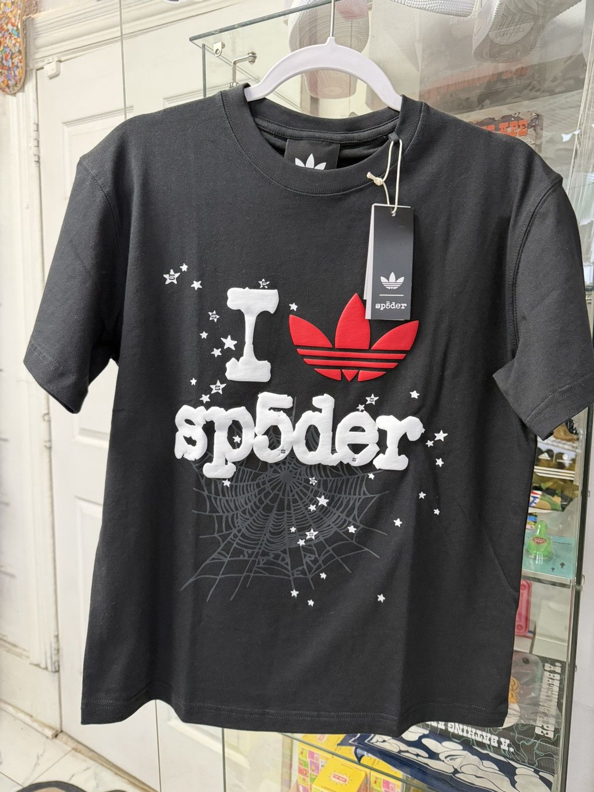 Sp5der Adidas X Sp5der Tee (Black) Size US S / EU 44-46 / 1 - 1 Thumbnail