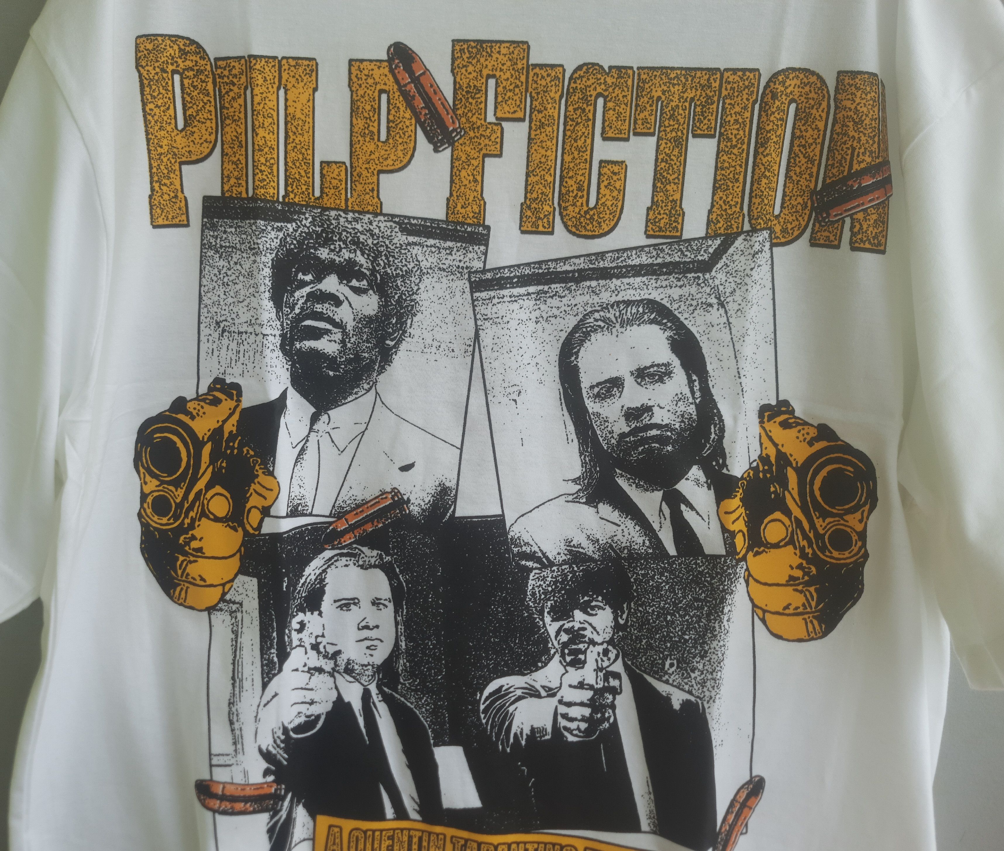 Japanese Brand PULP FICTION A Quentin Tarantino Film Movie Promo Size US L / EU 52-54 / 3 - 3 Thumbnail