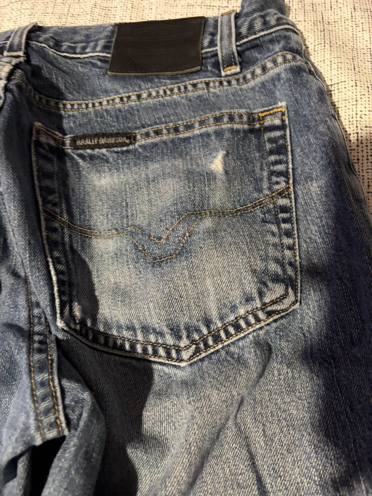 Harley Davidson harley davidson denim Size US 33 - 3 Thumbnail