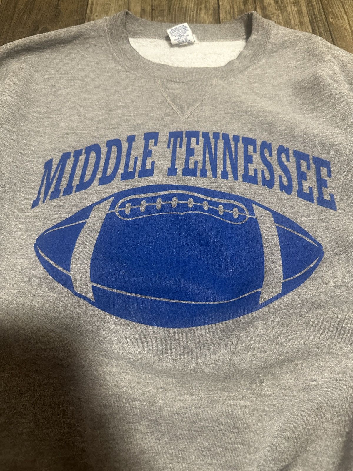Russell Athletic × Vintage Vintage 90s Russell “Middle Tennessee” Crew Size US XL / EU 56 / 4 - 2 Thumbnail