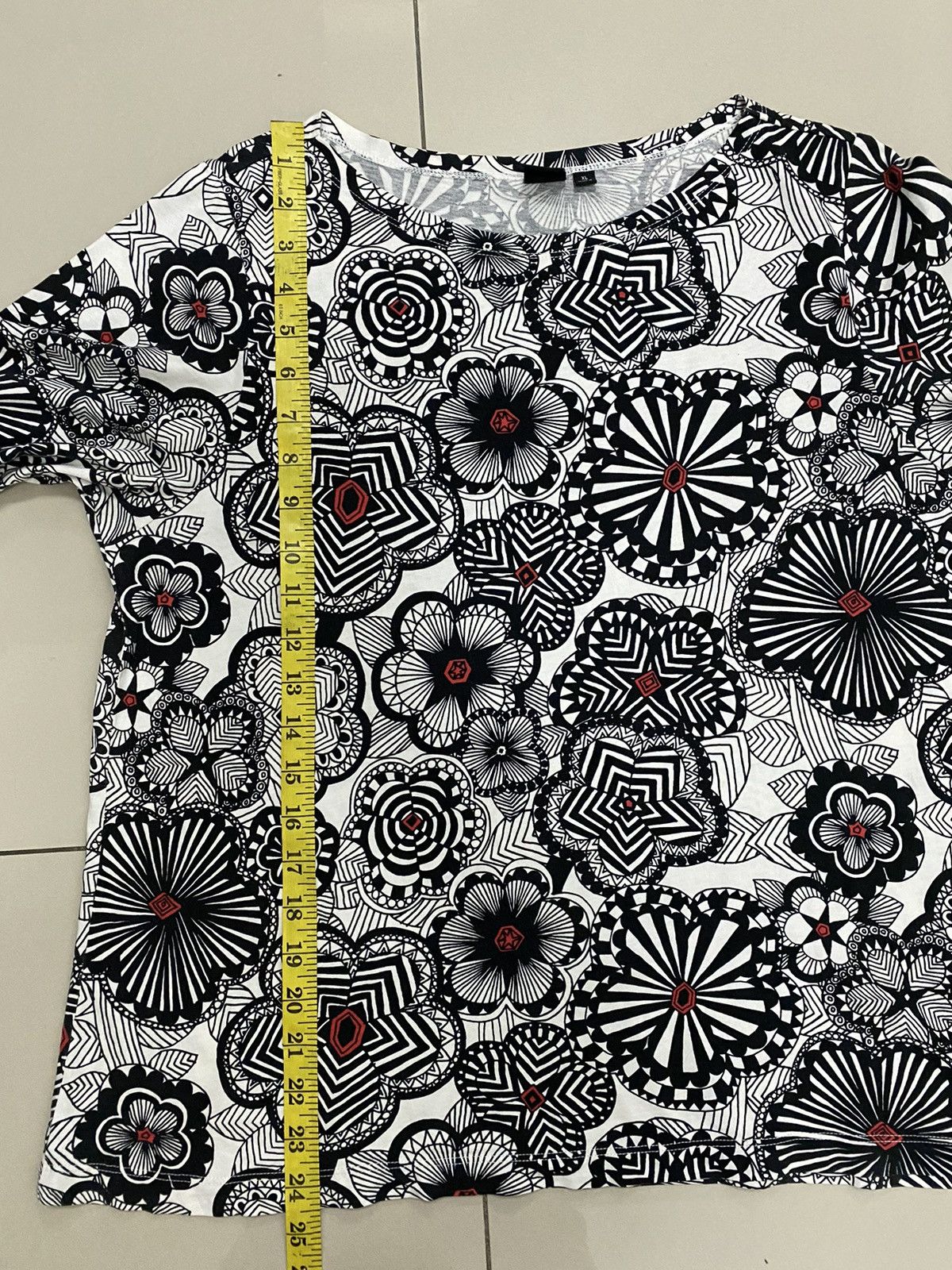 Designer × Marimekko × Uniqlo Matimekko By Uniqlo Floralshirt Size XL / US 12-14 / IT 48-50 - 7 Thumbnail