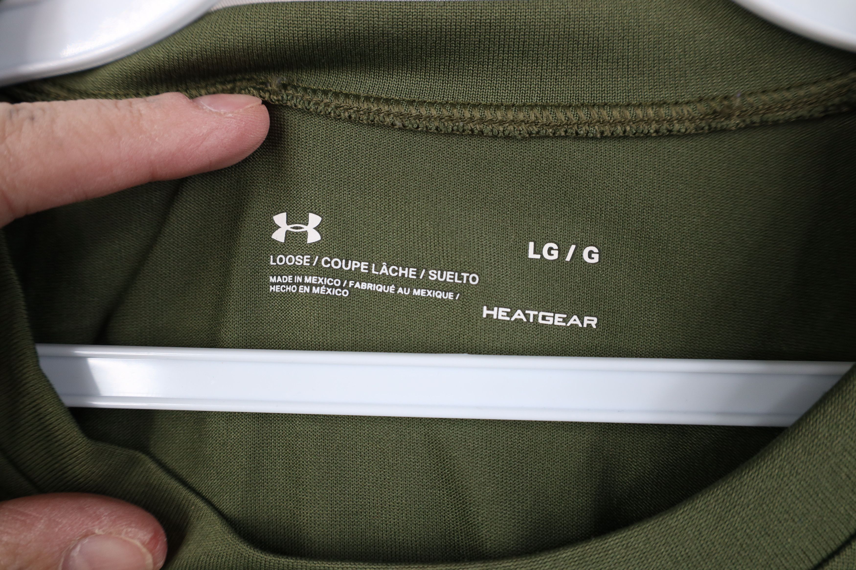 Under Armour Under Armour Tactical Short Sleeve T-Shirt Army Green Size US L / EU 52-54 / 3 - 5 Thumbnail