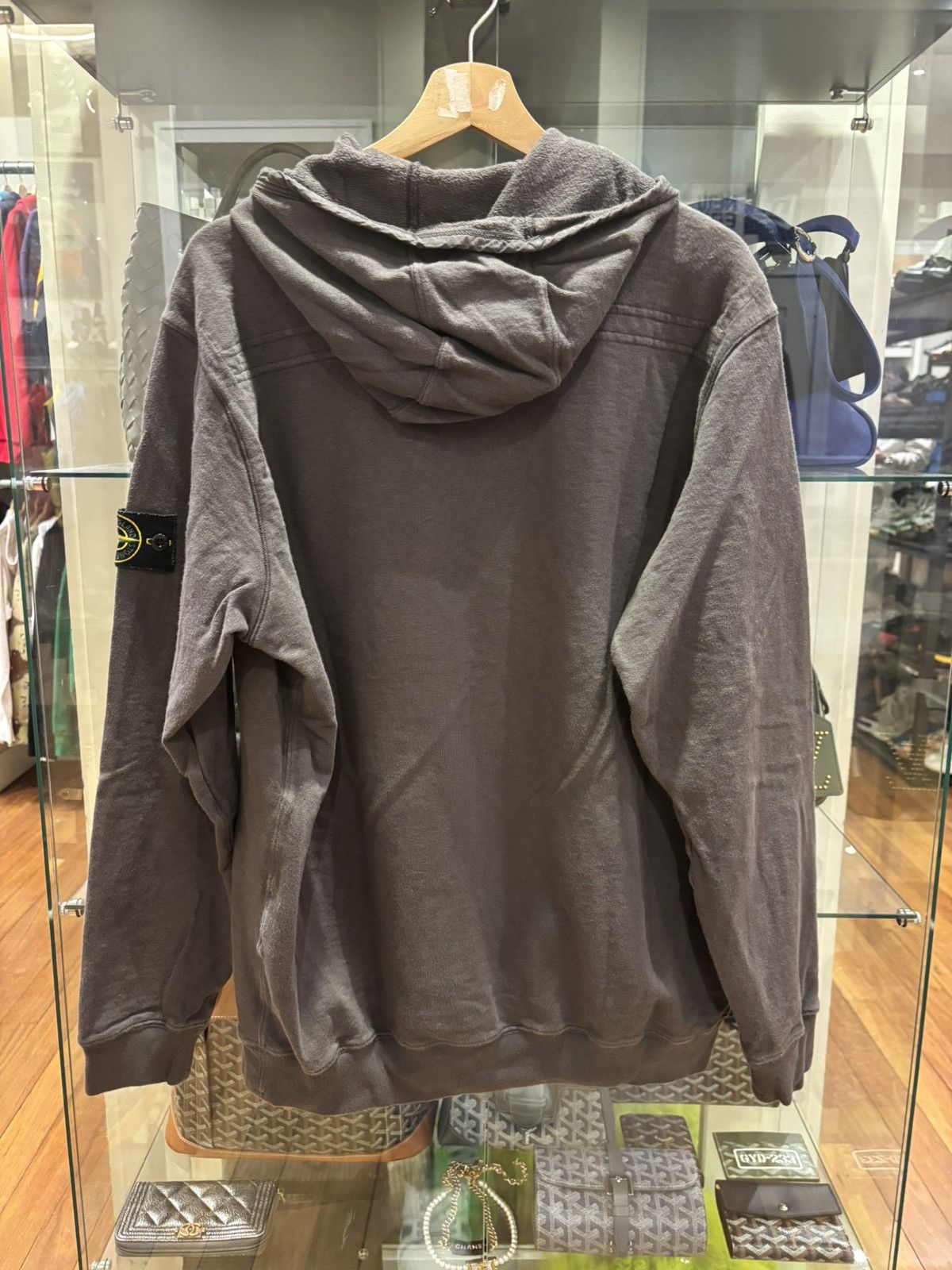 Stone Island Stone Island Lightweight Hoodie - Brown Size US XXL / EU 58 / 5 - 2 Thumbnail
