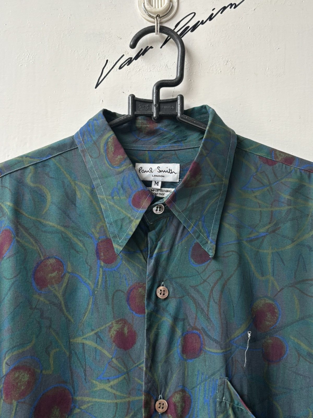 Paul Smith PAUL SMITH London Flower Motive Shirt Size US L / EU 52-54 / 3 - 4 Thumbnail