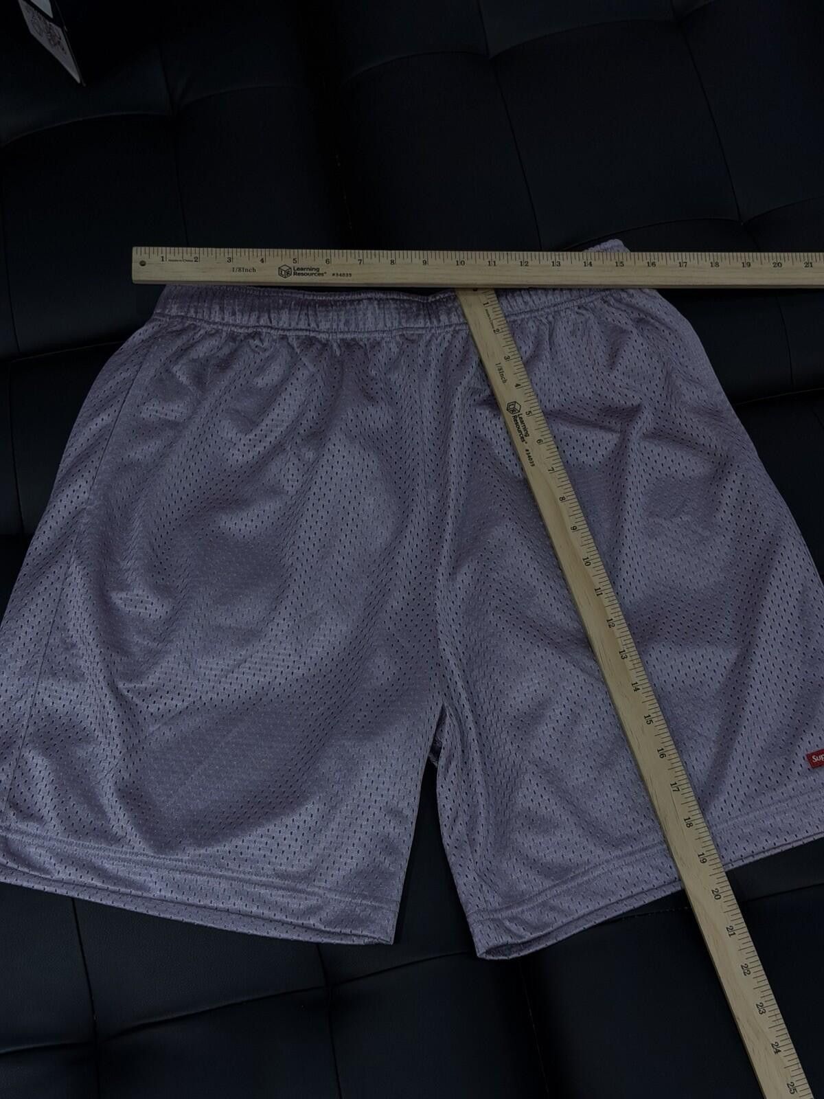Supreme Supreme Small Box Baggy Mesh Shorts Size Small Purple NEW Size US 30 / EU 46 - 11 Thumbnail