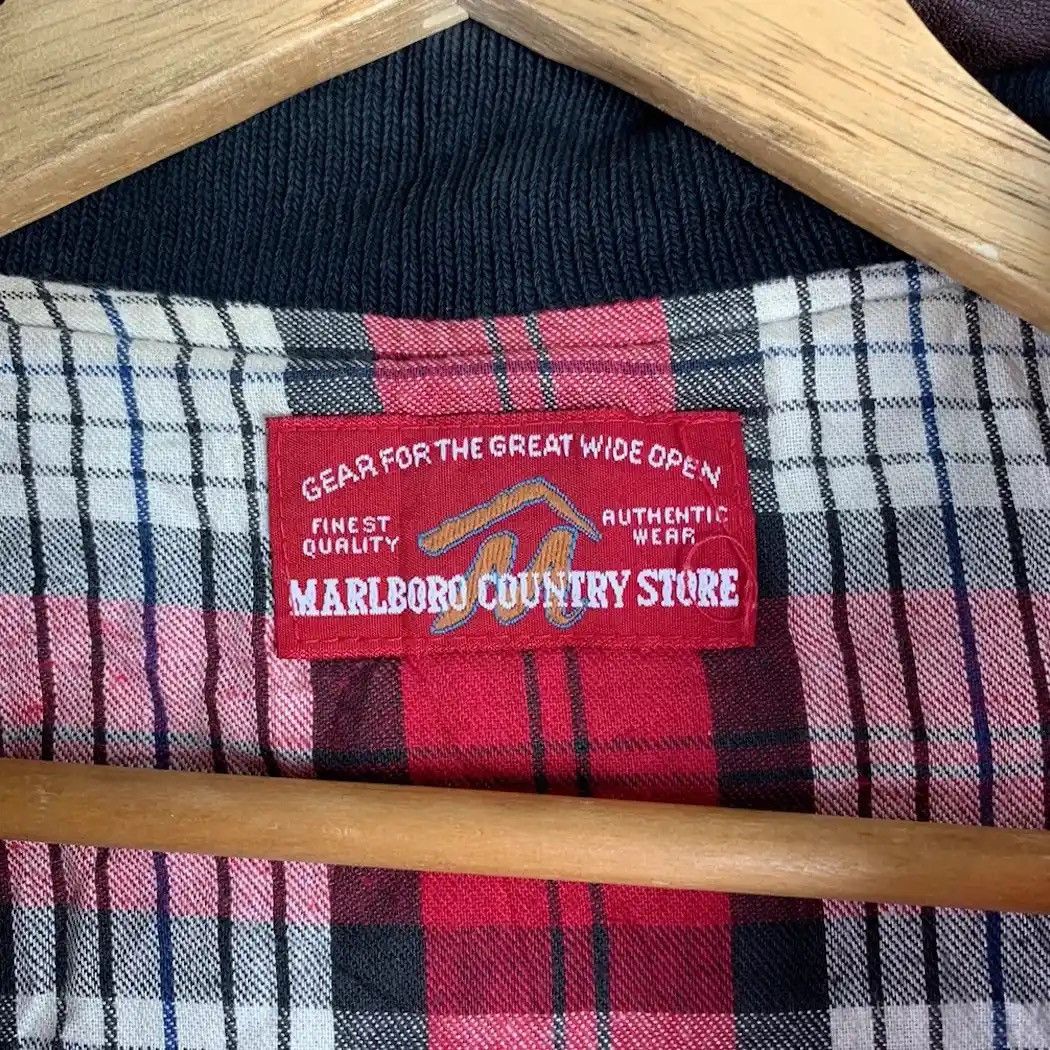 Marlboro × Vintage 💥RARE!! Vtg Authentic Marlboro Classic Country Talon Jacket Size US L / EU 52-54 / 3 - 17 Thumbnail
