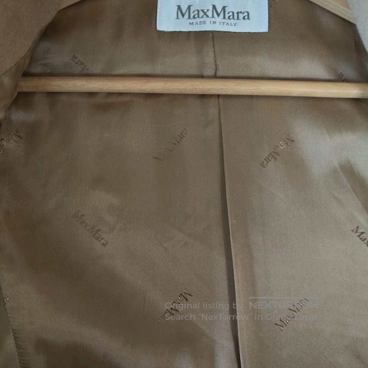maxmara camel wool vest for winter.