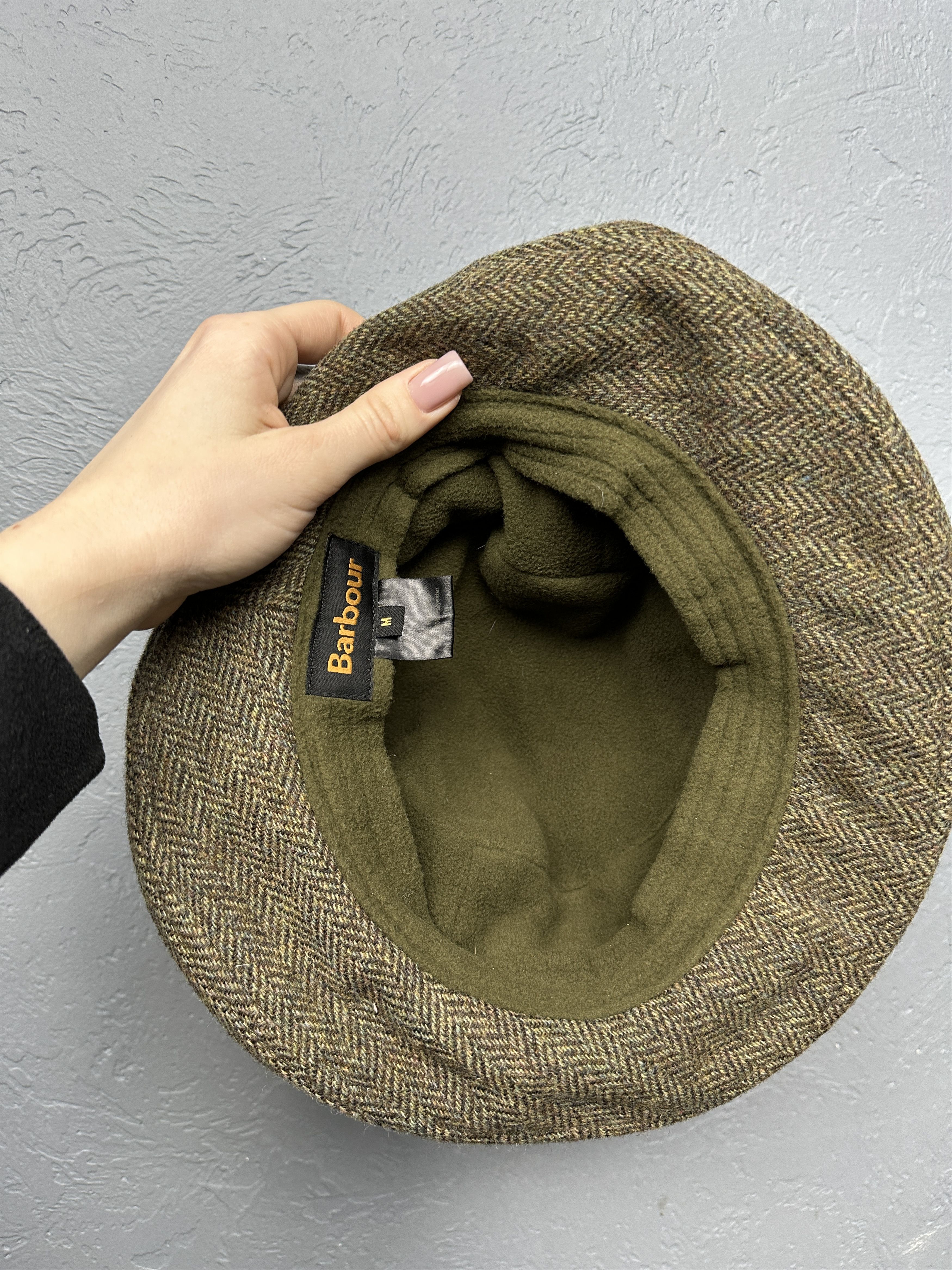 Barbour Barbour Vintage Mens Wool Bucket Hat Cap Size ONE SIZE - 5 Thumbnail