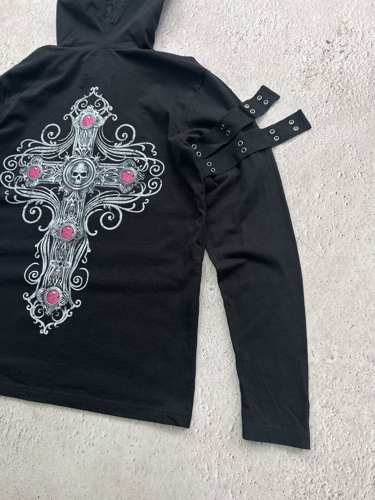If Six Was Nine × Japanese Brand × Le Grande Bleu (L.G.B.) Japan LGB If Six Was Nine Style Black BUCKLE Hoodie Size US M / EU 48-50 / 2 - 10 Thumbnail