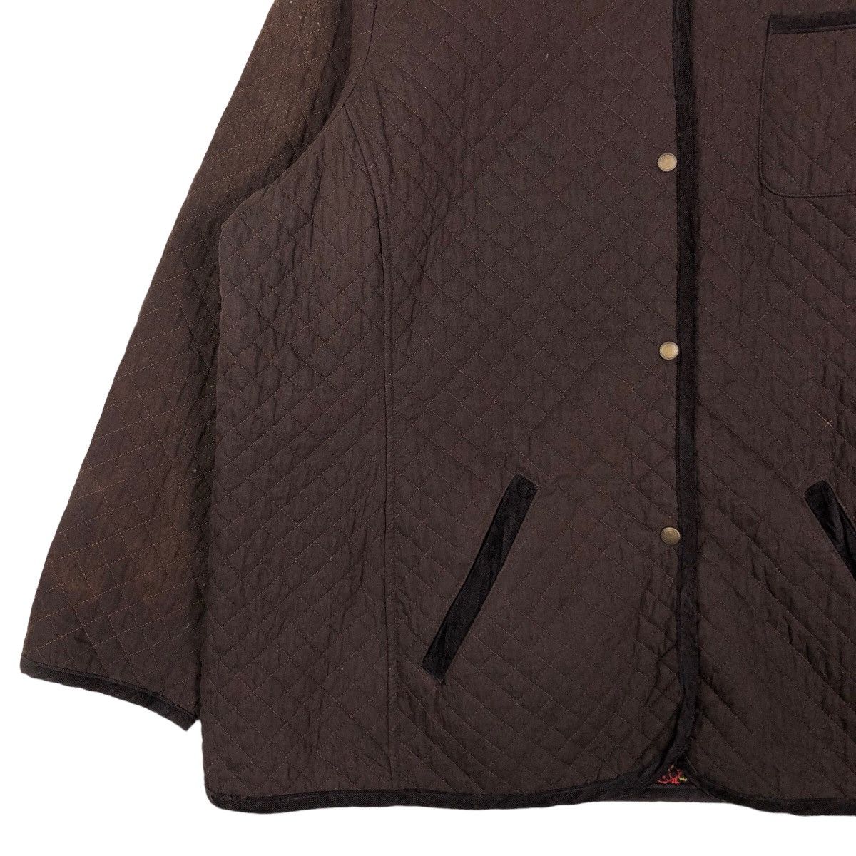 Japanese Brand 🔥Vintage Madison Studio Quilted Button Jacket Size US L / EU 52-54 / 3 - 4 Thumbnail