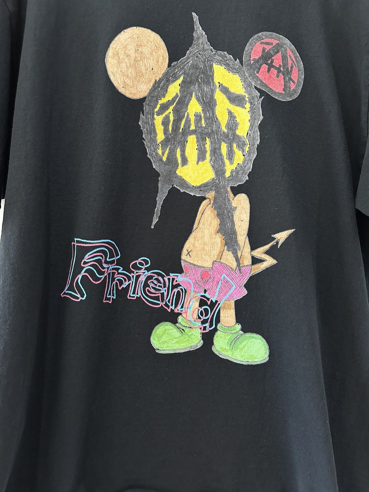 Saint Michael × Travis Scott Cactus Jack Saint Michael Utopia T Shirt Size US L / EU 52-54 / 3 - 2 Thumbnail