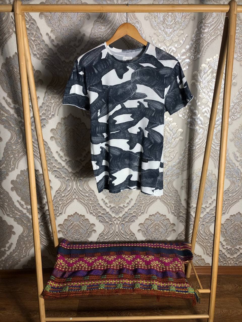 G-Star × Vintage VERY RARE G STAR RAW SHARKS DESIGNER T-SHIRT JAPAN STYLE Y2K Size US M / EU 48-50 / 2 - 1 Thumbnail