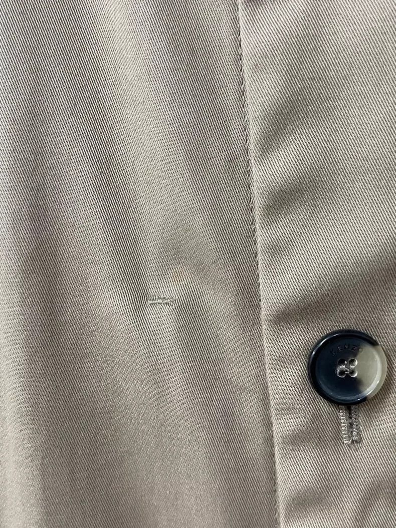 Kenzo Kenzo Beige Windbreaker with Pockets-2506 Size US S / EU 44-46 / 1 - 6 Thumbnail