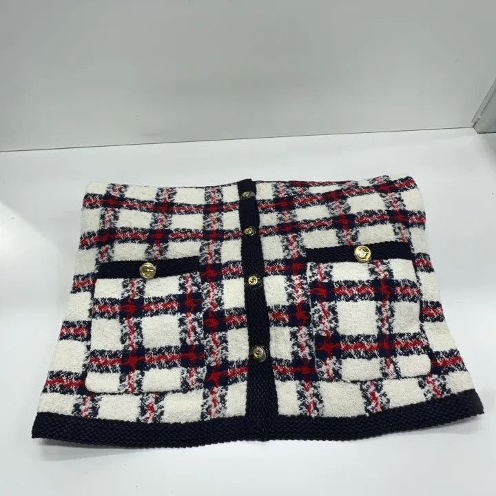 Gucci Gucci Plaid Tweed Button-Up Jacket for Women-2507 Size L / US 10 / IT 46 - 3 Thumbnail