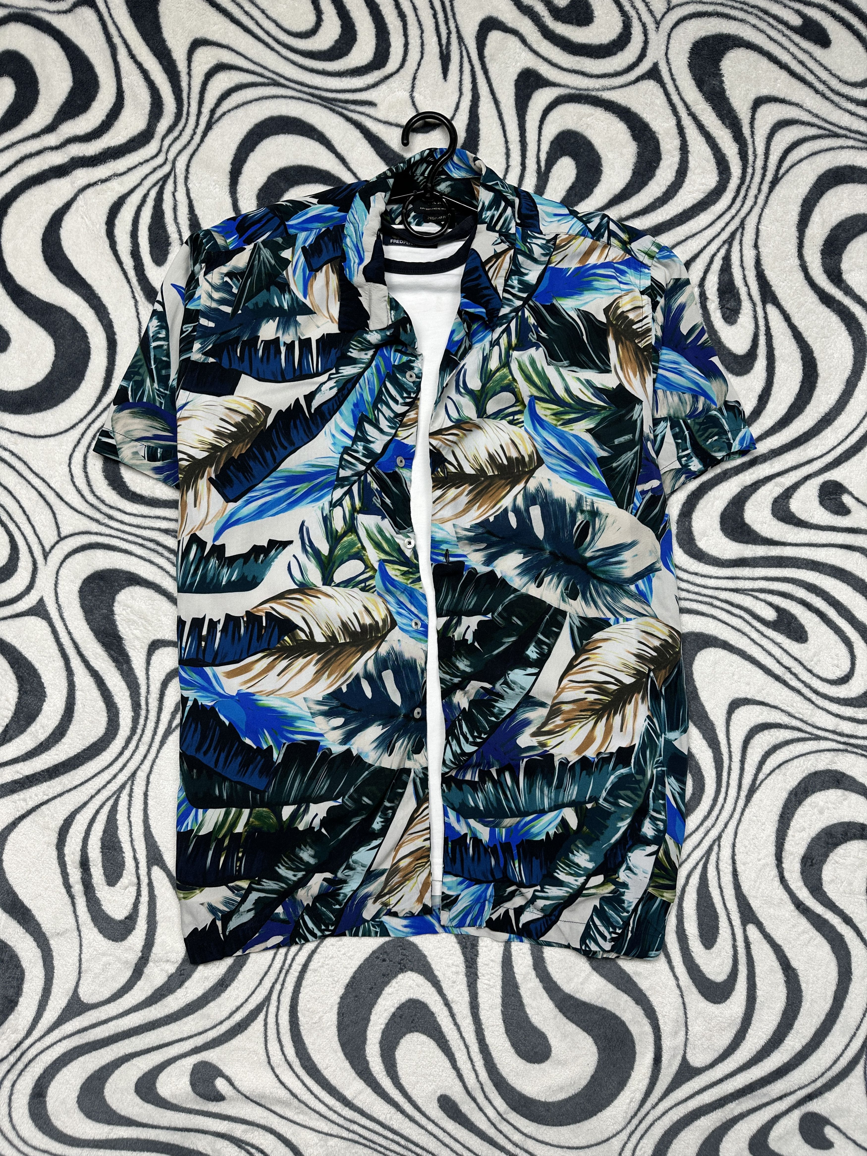 Zara Zara Vintage Mens Hawaiian Shirt Y2K Aloha Size US L / EU 52-54 / 3 - 1 Thumbnail