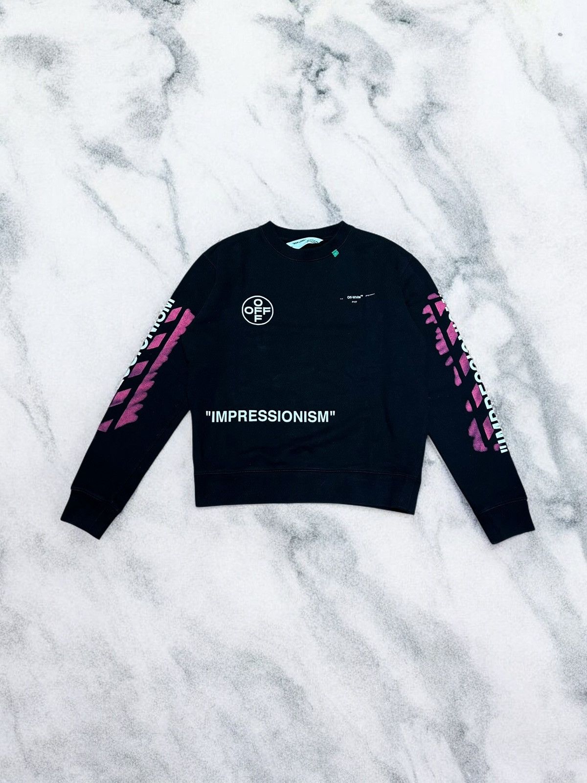 Off white impressionism crewneck 2025
