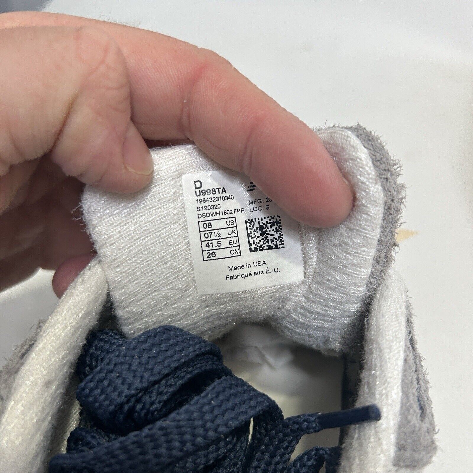 New Balance New Balance 998 MiUSA “Grey Day” 2023 Size US 8 / EU 41 - 6 Thumbnail