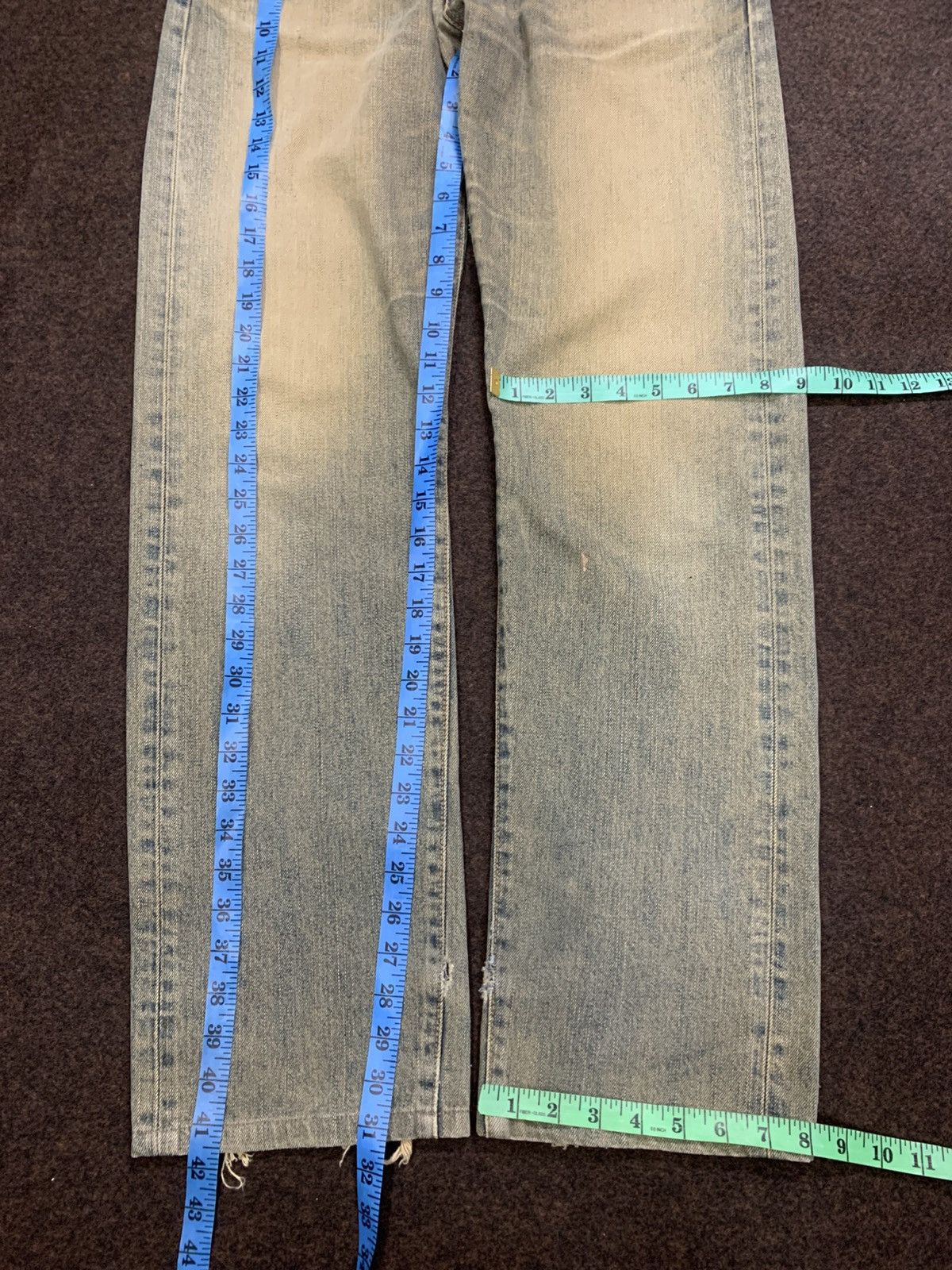 Edwin DISTRESSED EDWIN 443 LIKE IF SIX WASH NINE. Size US 32 / EU 48 - 3 Thumbnail