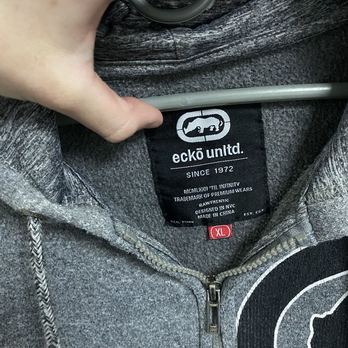 Ecko Unltd. Vintage Big Logo Rare Skate Rap Ecko Unltd Zip Hoodie Size US XL / EU 56 / 4 - 9 Thumbnail