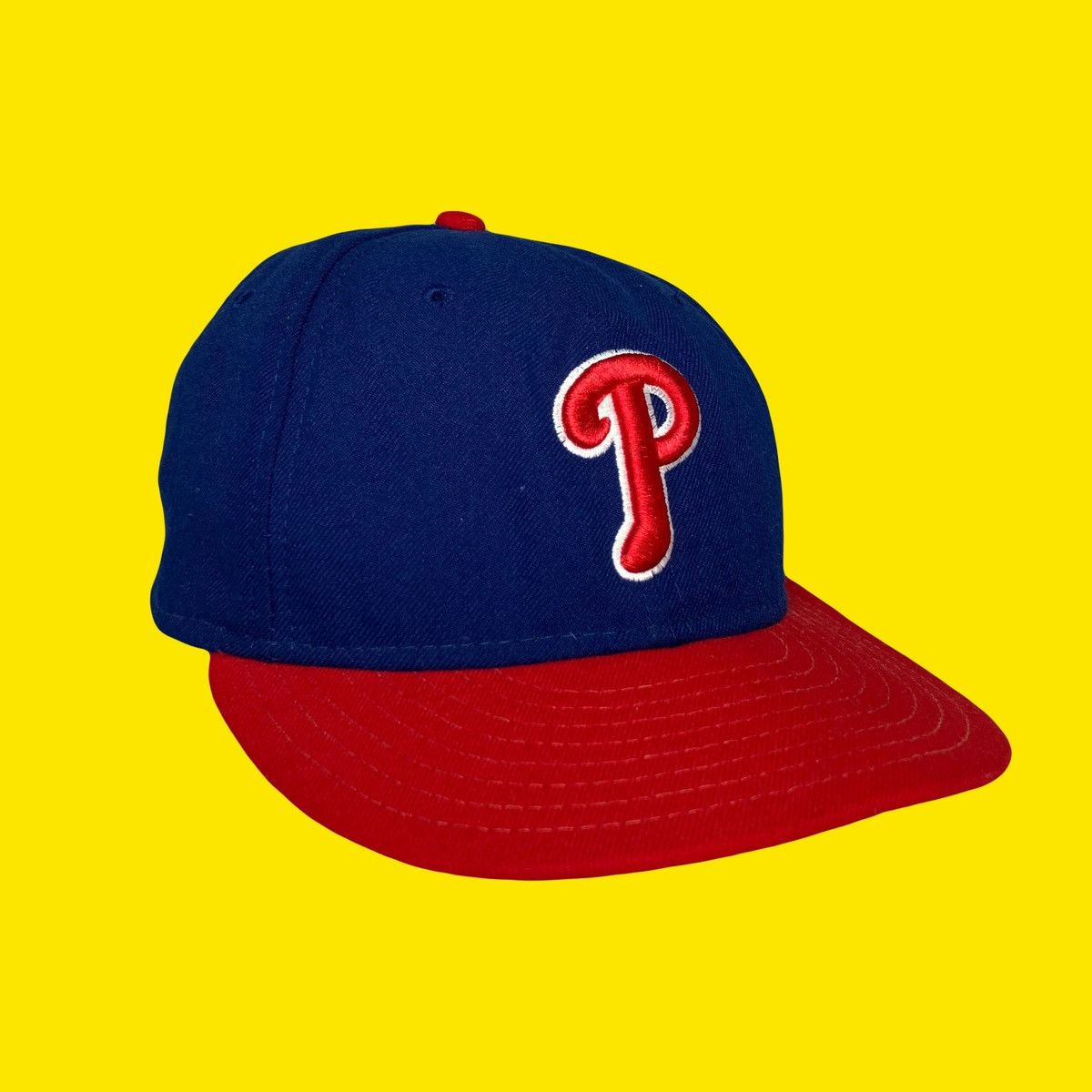 MLB × New Era New Era Philadelphia Philles Fitted Hat 59Fifty Size 7 Size 28 - 1 Thumbnail
