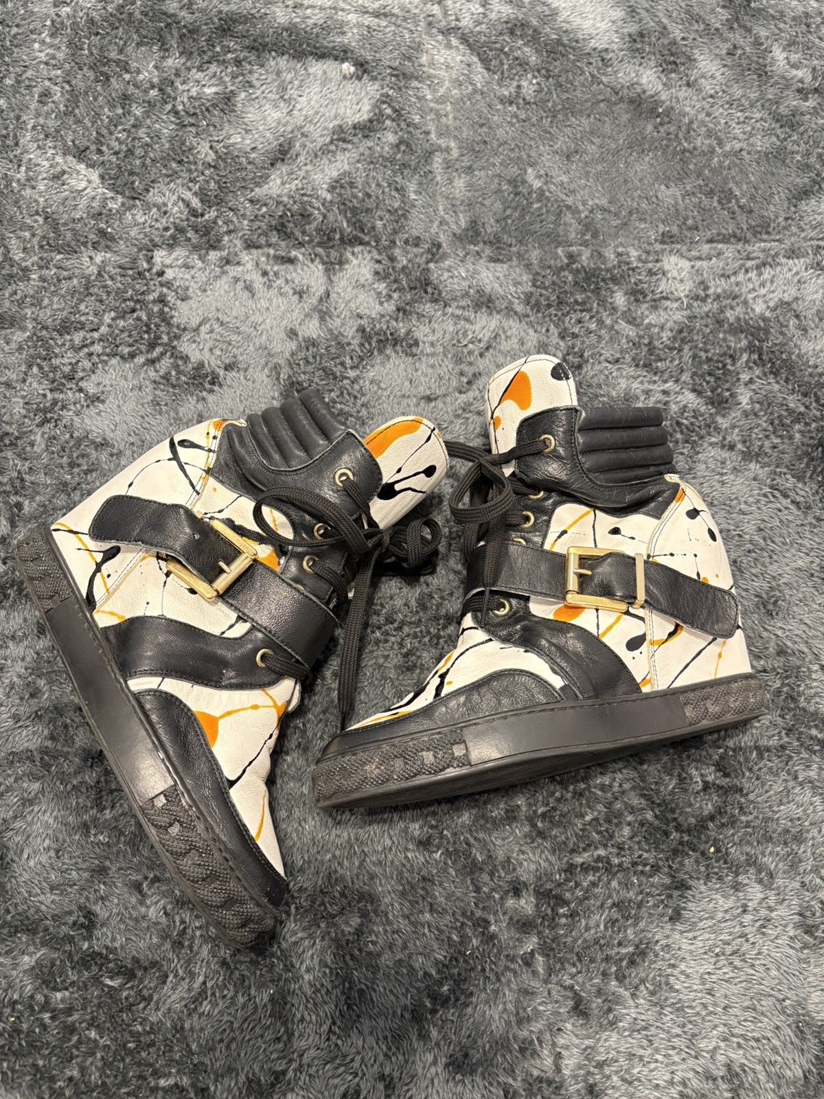 Isabel Marant Isabel Marant Vibe Sneakers Hand Paint Margiela Style Size US 8 / IT 38 - 3 Thumbnail
