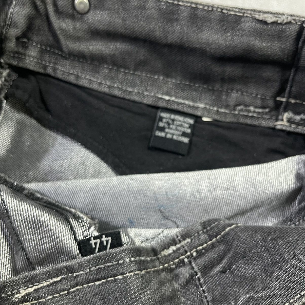 Marithe + Francois Girbaud Fades!! Girbaud Baggy 90s Cargo Denim Jorts Pant Size US 38 / EU 54 - 7 Thumbnail