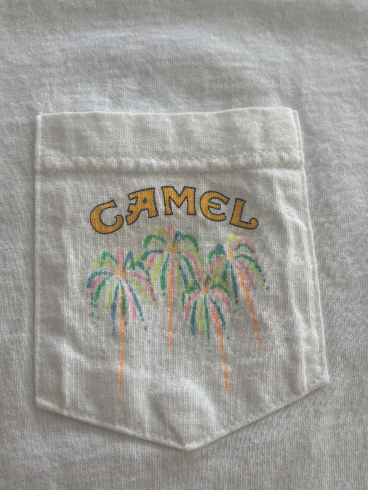Vintage Rare 1993 Joe Camel Fireworks pocket tee Size US L / EU 52-54 / 3 - 5 Thumbnail