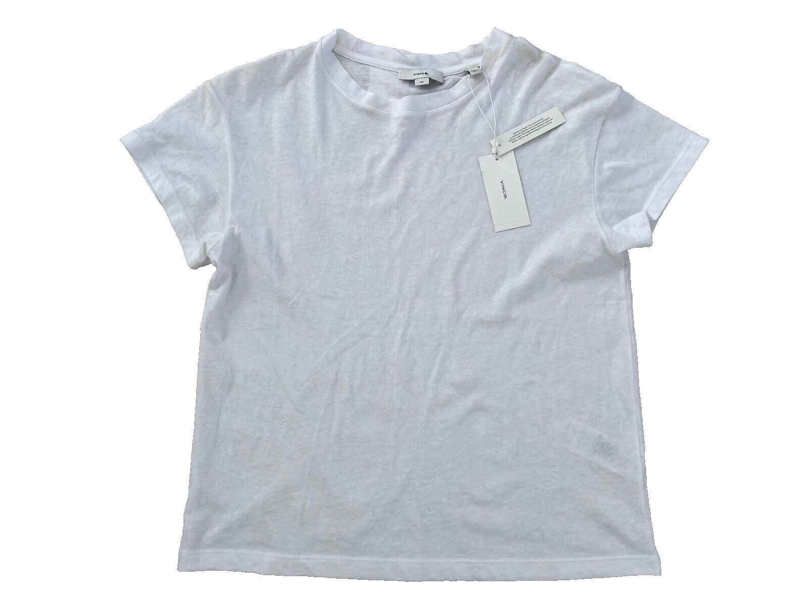 Vince Vince. Easy Tee in Optic White ( S ) Size S / US 4 / IT 40 - 2 Thumbnail