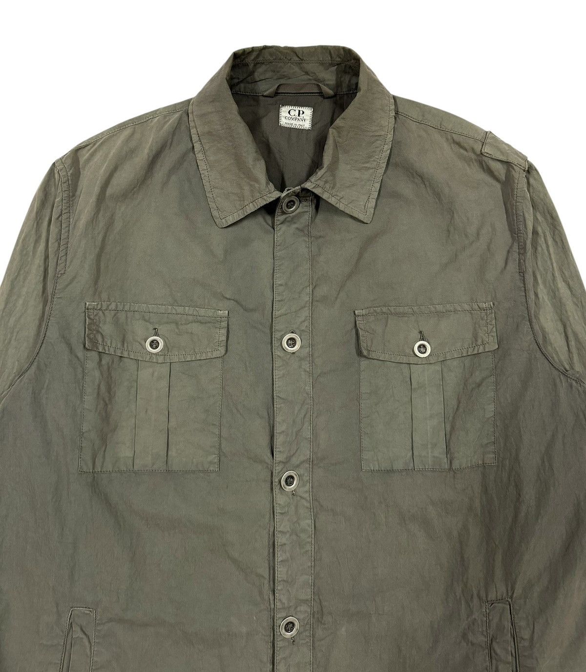 C.P. Company × Stone Island Spring/Summer 2002 Cp Company Buttoned Jacket Size US M / EU 48-50 / 2 - 3 Thumbnail