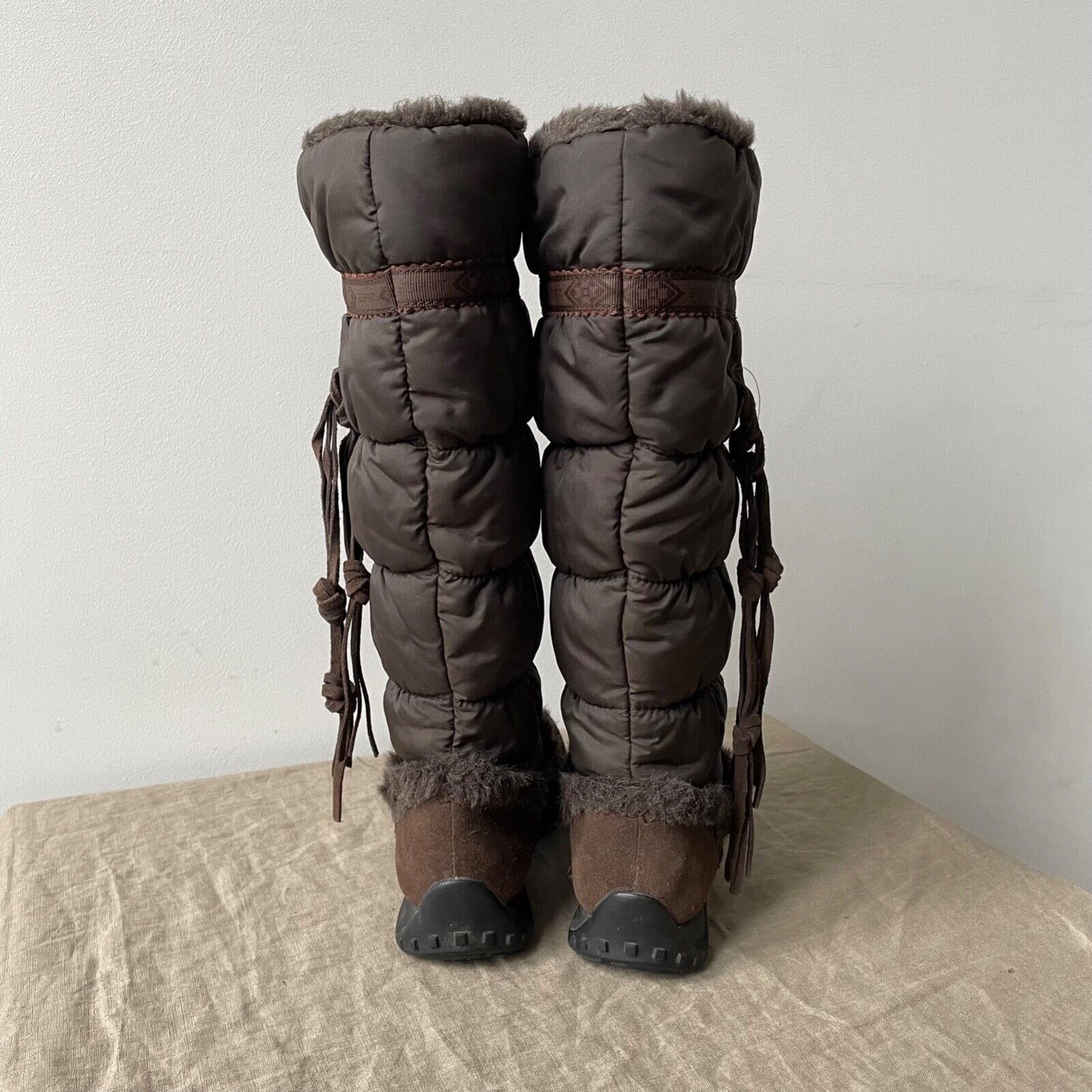 Esprit Esprit Y2K Vintage Snow High Knee Boots 8517AC Size US 8 / IT 38 - 4 Thumbnail