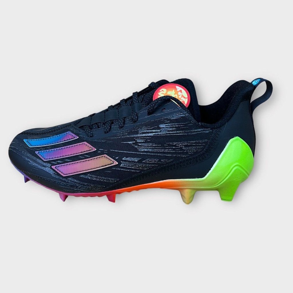 Adidas Adidas Adizero ‘Emojis Core’ Men’s Sz 8.5 Football Cleats Size US 8.5 / EU 41-42 - 3 Thumbnail