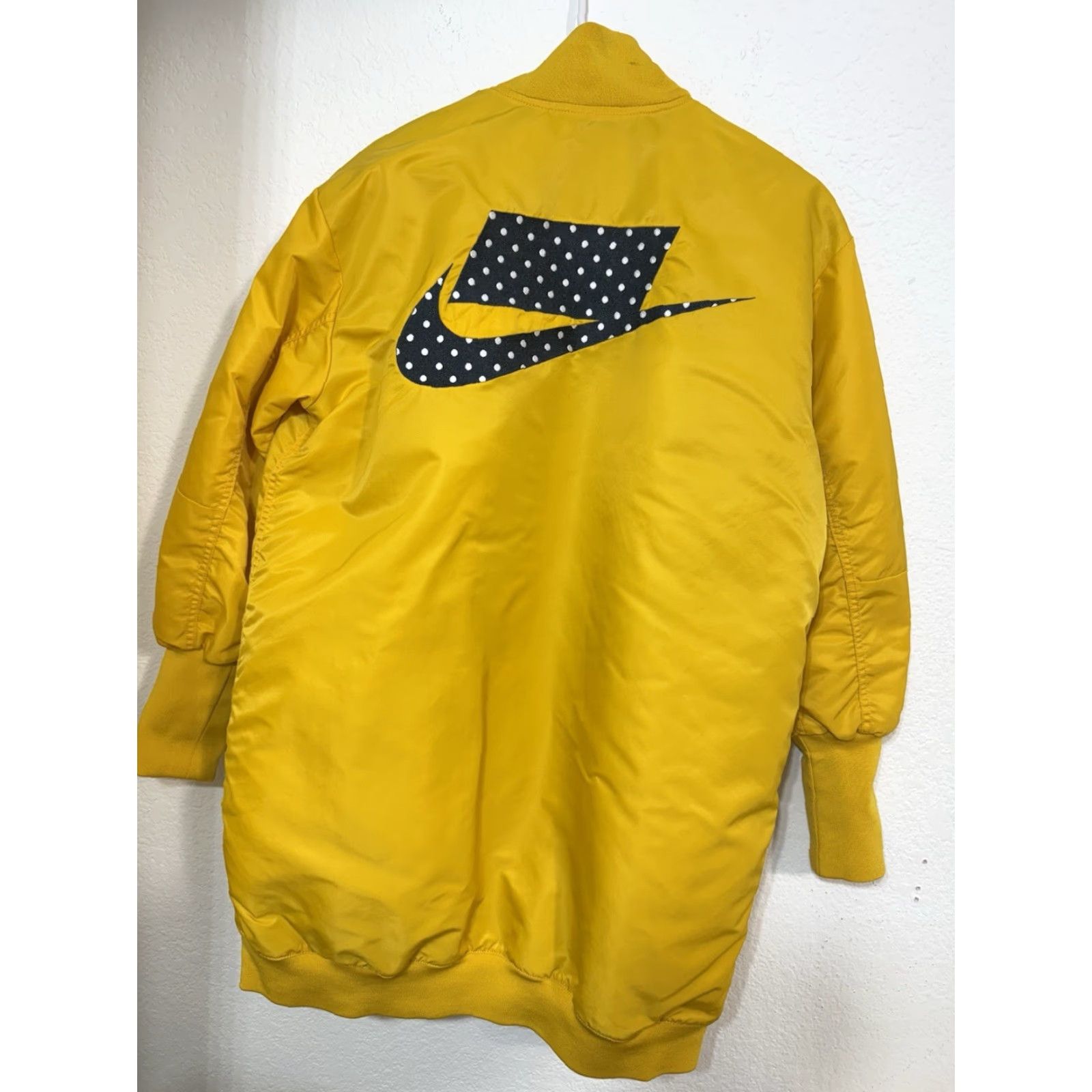 Nike Nike Sportswear NSW Jacket Women's M Yellow - Long Trench Style Activewear Coat Size M / US 6-8 / IT 42-44 - 6 Thumbnail