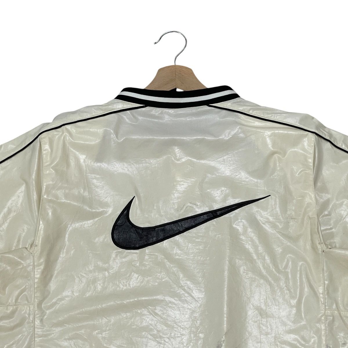 Nike Vtg Nike 90s Big Swoosh Pullover Windbreaker Track Jacket Size US M / EU 48-50 / 2 - 6 Thumbnail