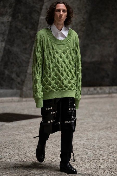 Namacheko SS22 RUNWAY Nathan cape detail Sweater | Grailed