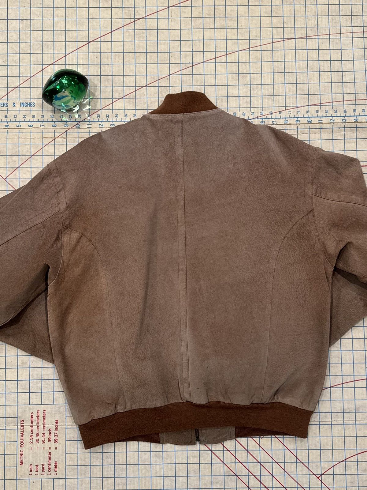 Chaps Ralph Lauren Vintage Chaps Ralph Lauren Suede Leather Bomber Jacket Mediu Size US M / EU 48-50 / 2 - 10 Thumbnail