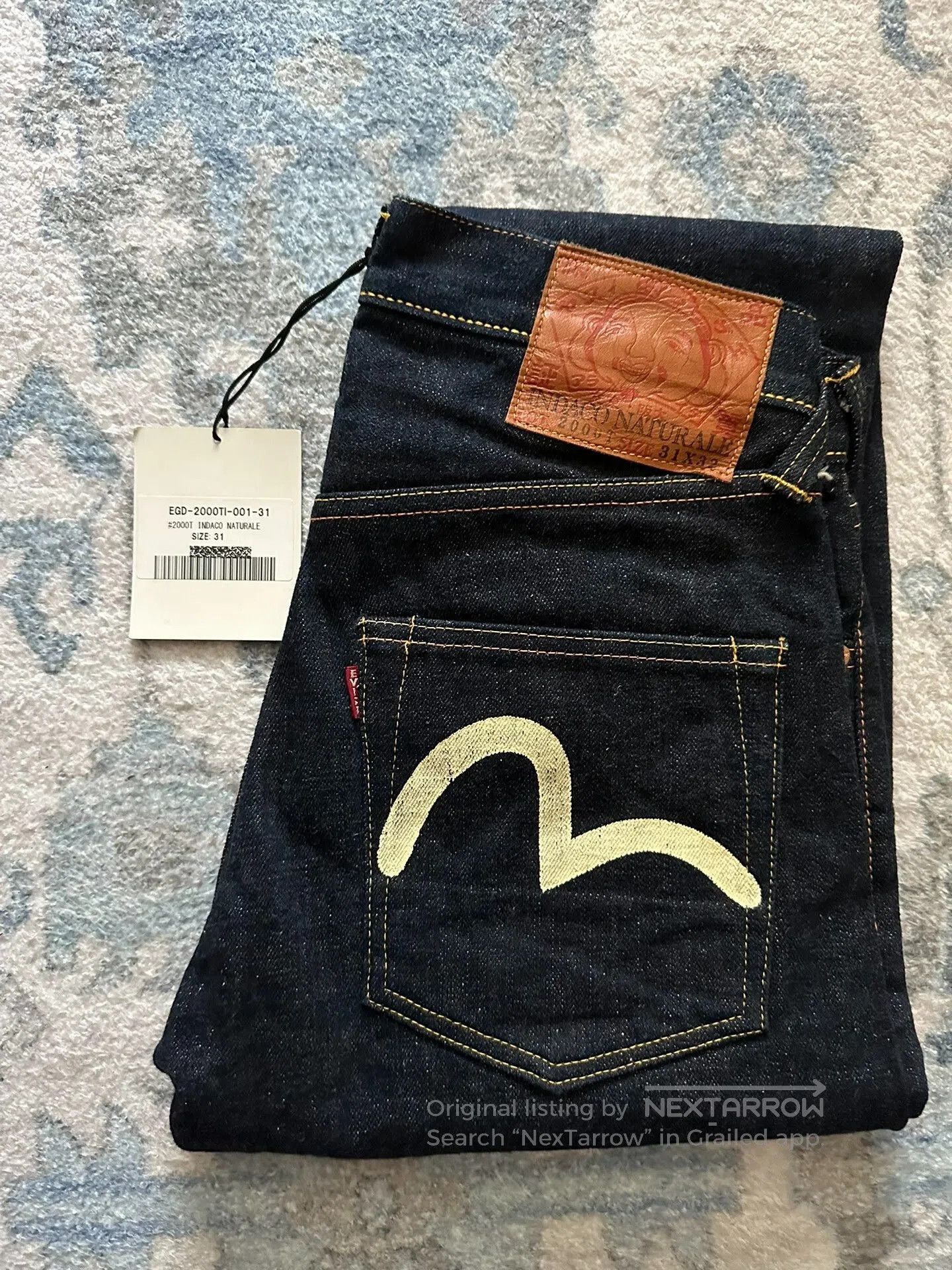 パンツ Palace x Evisu Dice Denim Jean 31 BLACK Evisu × Palace Evisu Palace dice denim | Grailed