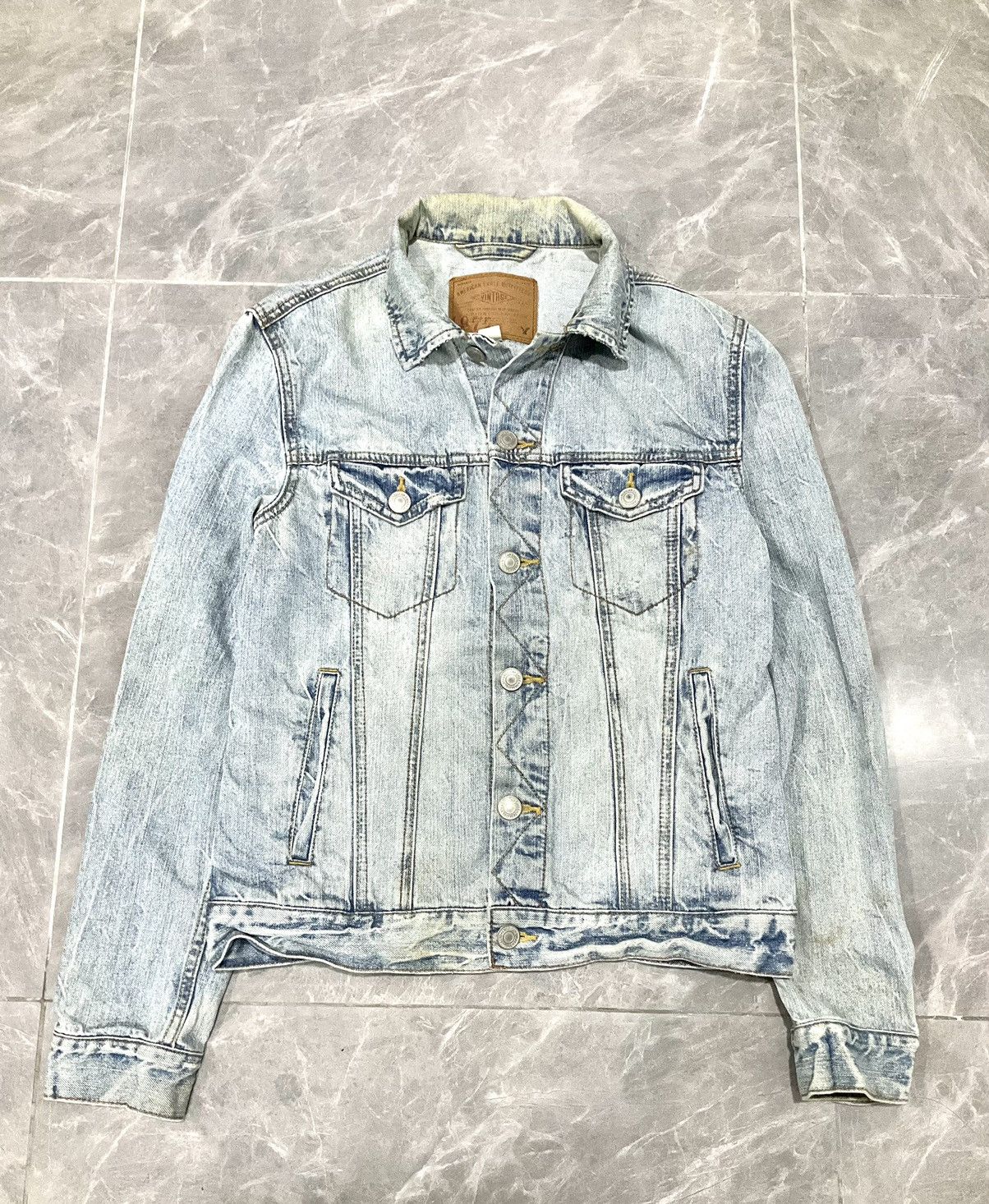 American Eagle Outfitters × Vintage Vintage American Eagle Outfittens Jacket Denim Size US S / EU 44-46 / 1 - 1 Thumbnail