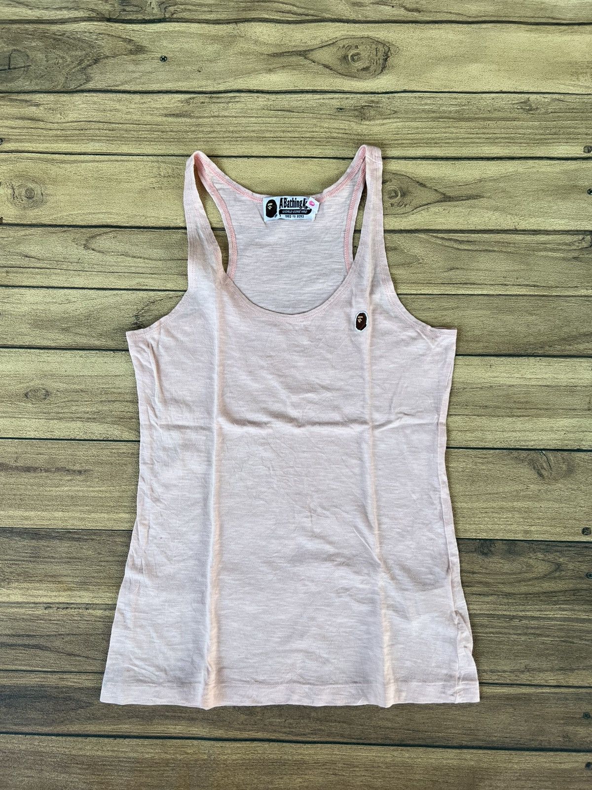 Bape Abathing ape Bape embordir logo tanktop Size XS / US 0-2 / IT 36-38 - 1 Thumbnail