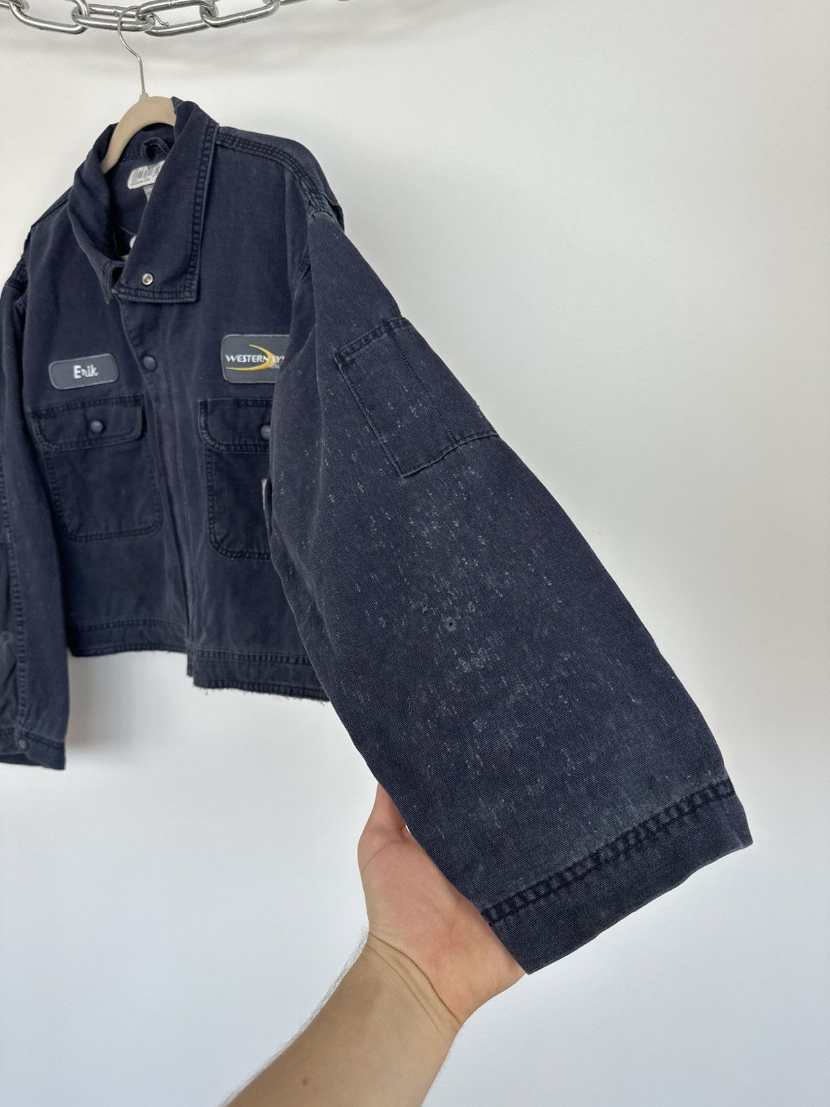 Carhartt Vintage Carhartt Flame Resistant USA Patches Cropped Jacket Size US M / EU 48-50 / 2 - 11 Thumbnail