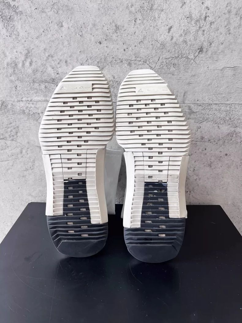 Rick Owens Rick Owens White Leather Tank Boots-2508 Size US 8 / EU 41 - 8 Thumbnail