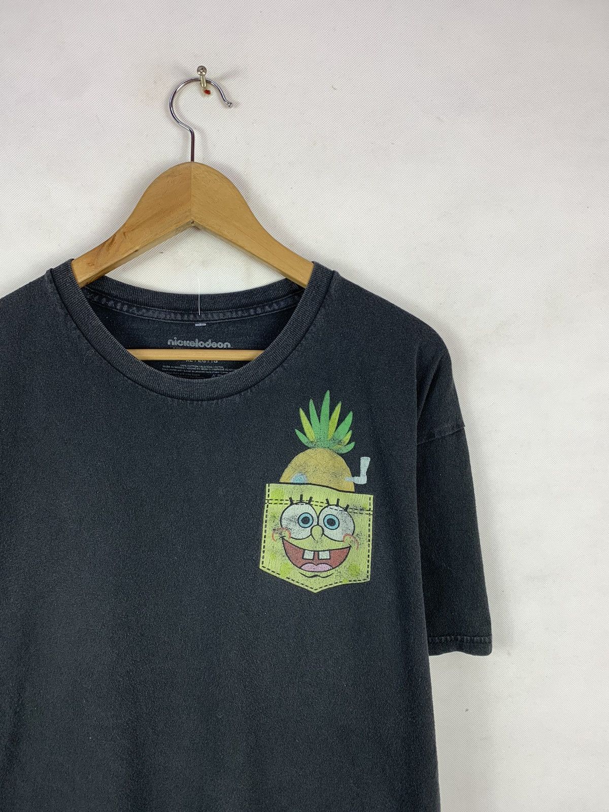 Nickelodeon Steals! Spongebob Squarepants Nickelodeon Cartoon Movie Tee Size US XL / EU 56 / 4 - 2 Thumbnail