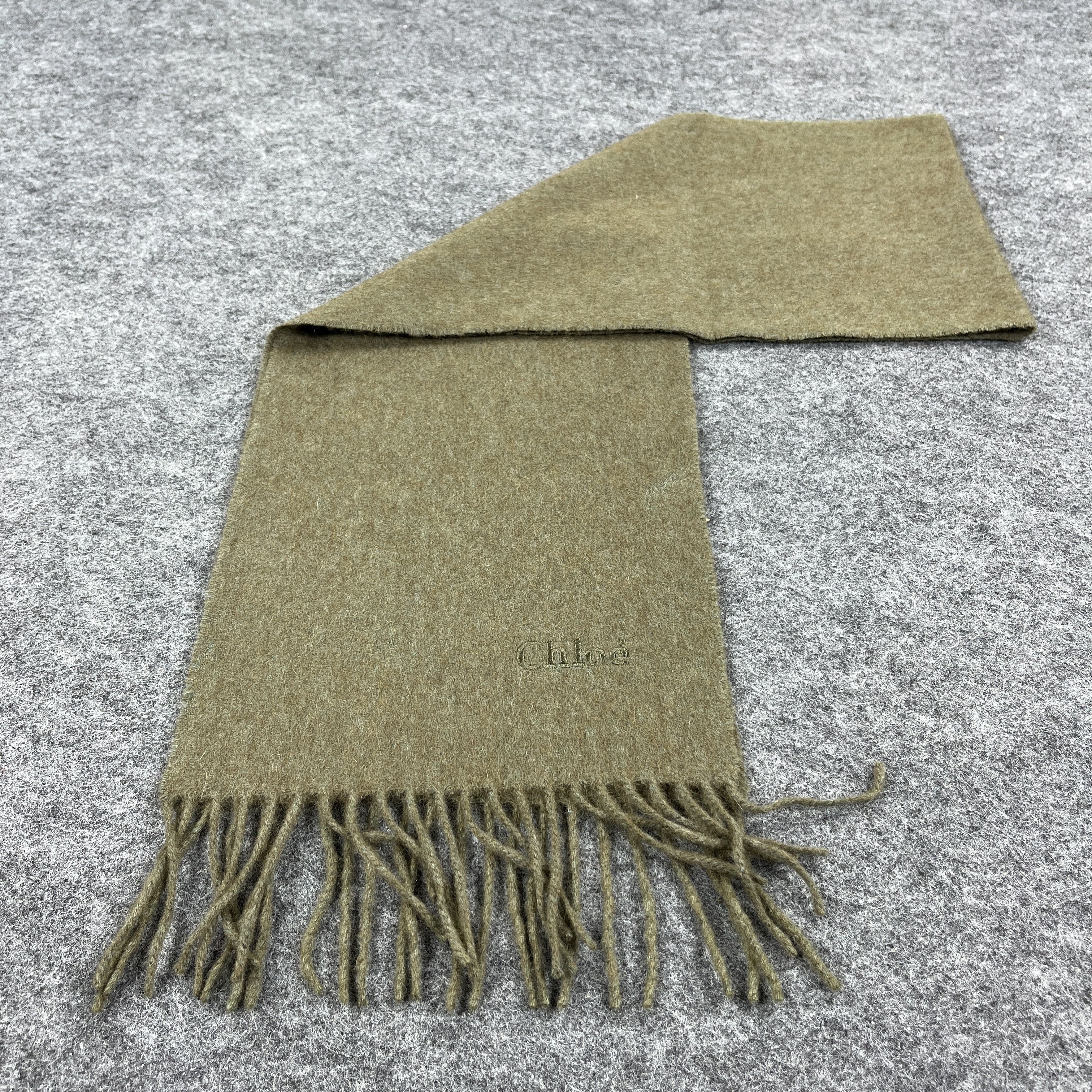 Chloe Chloe Plain Scarf / Muffler / Neckwear T1014 Size ONE SIZE - 4 Thumbnail