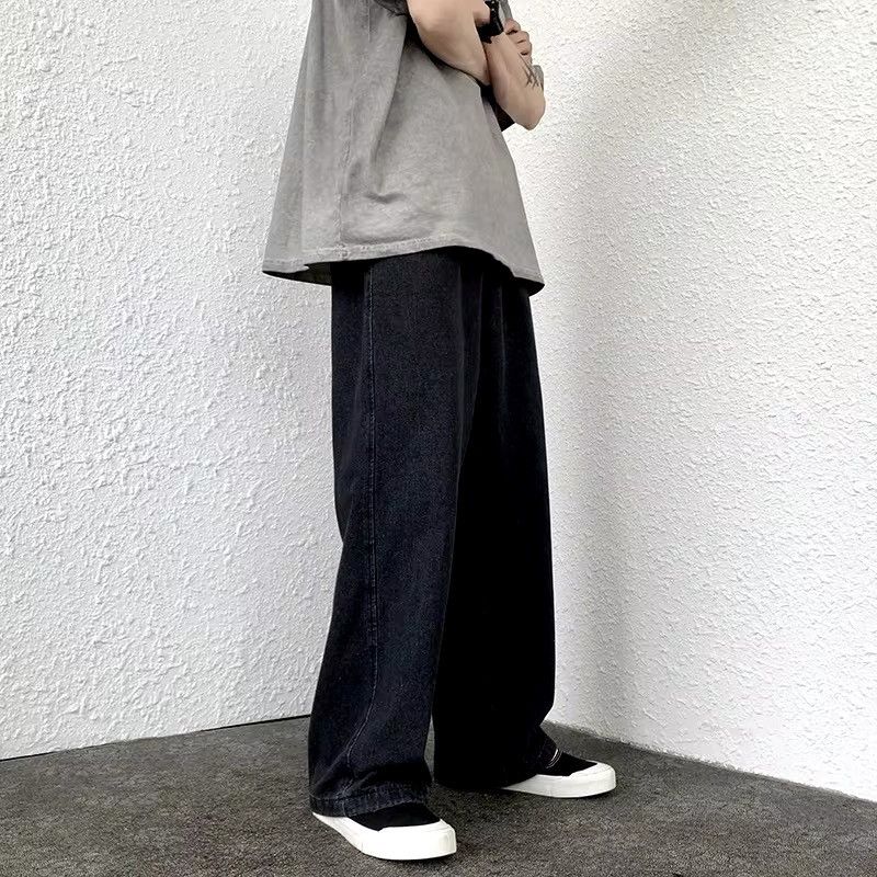 Vintage Streetwear Basic Style Baggy Jeans Size US 31 - 4 Thumbnail