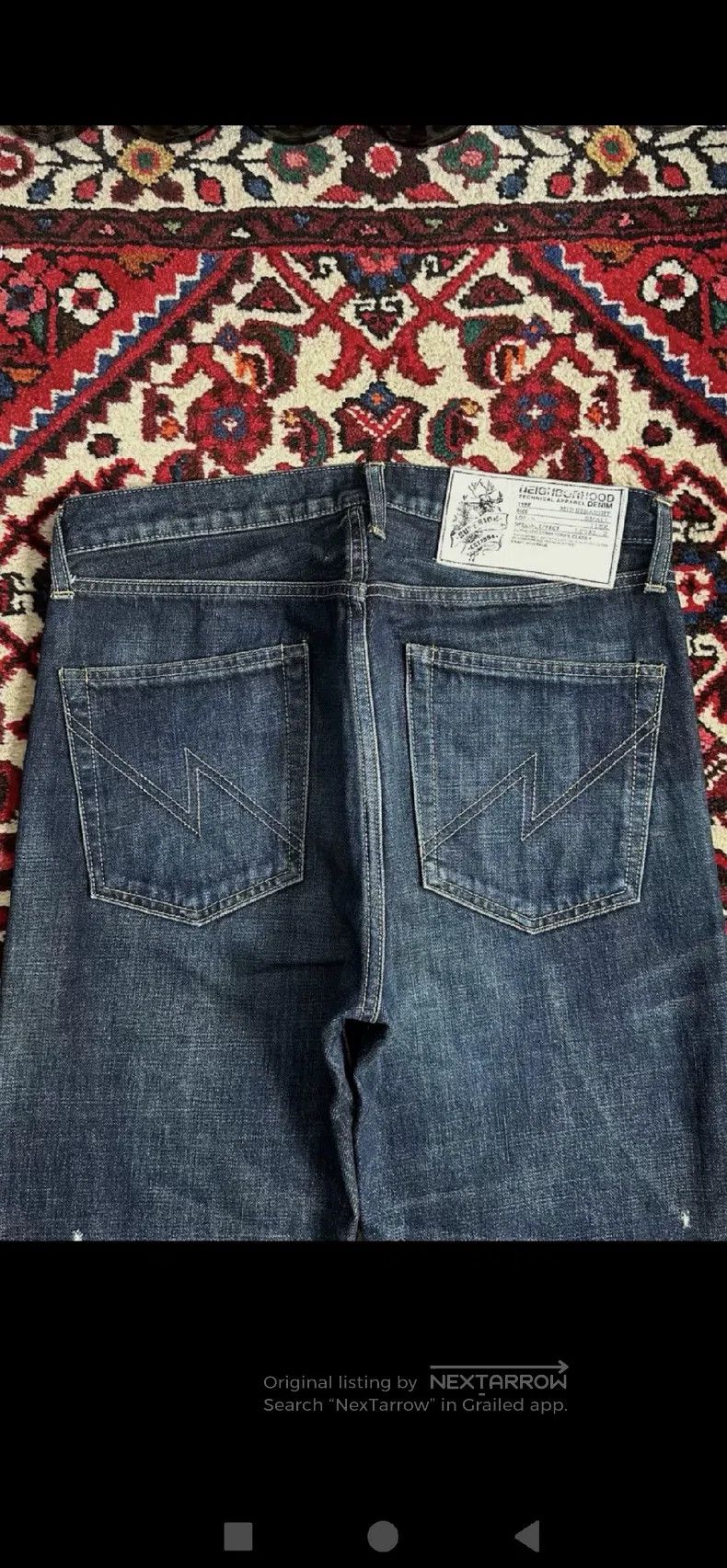 Neighborhood Neighborhood size S Washed Denim Pants Size US 27 - 4 Thumbnail