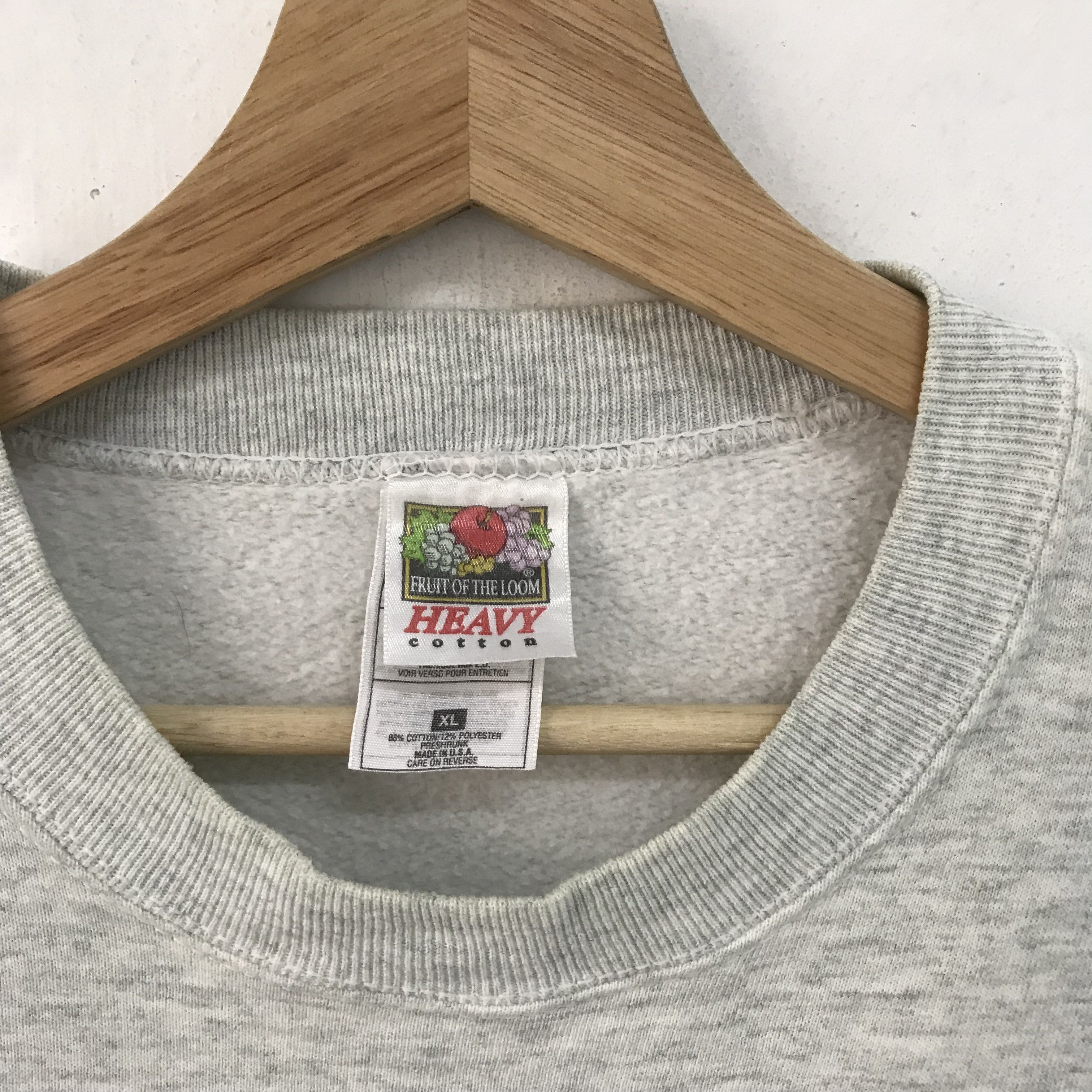 Vintage Vintage 90's Mallard Graphic Gray Sweatshirt Xlarge - 405 Size US XL / EU 56 / 4 - 13 Thumbnail