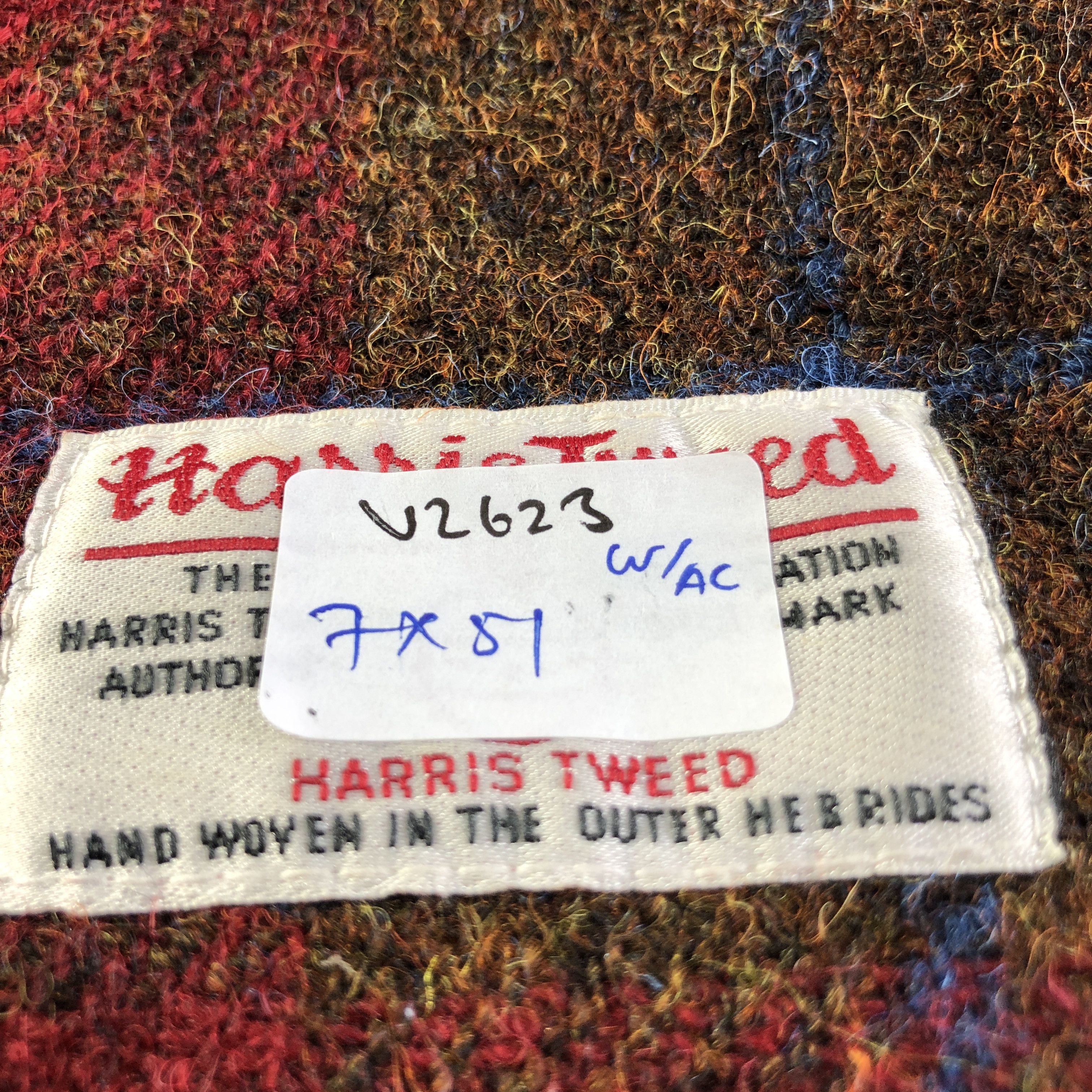 Harris Tweed Harris Tweed Wool Scarf Muffler Neckwear V2623 Size ONE SIZE - 9 Thumbnail