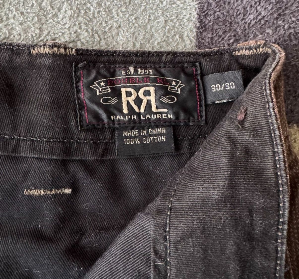 RRL Ralph Lauren Ralph Lauren Double RL RRL Brown Striped Casual Pants K22 Size US 30 / EU 46 - 5 Thumbnail