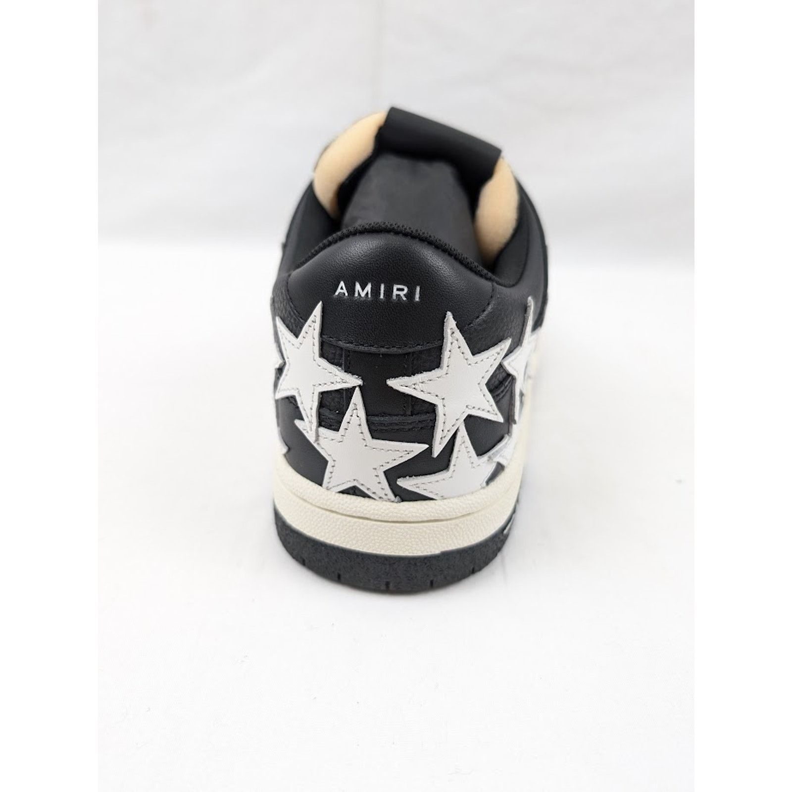 Amiri o1rshd1 Stars Low-Top Sneakers in Black/White Size US 13 / EU 46 - 11 Thumbnail