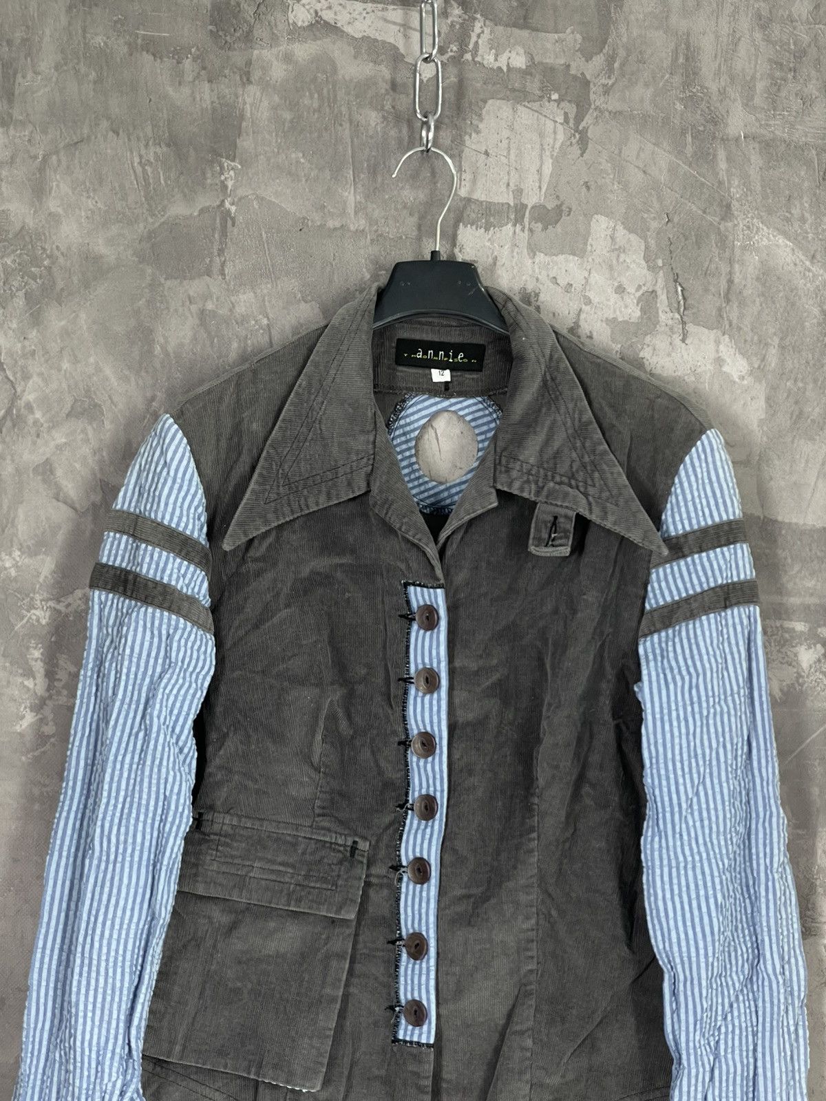 Vintage Y2K Vintage Avant Garde Rare Button Up Shirt Size M / US 6-8 / IT 42-44 - 2 Thumbnail