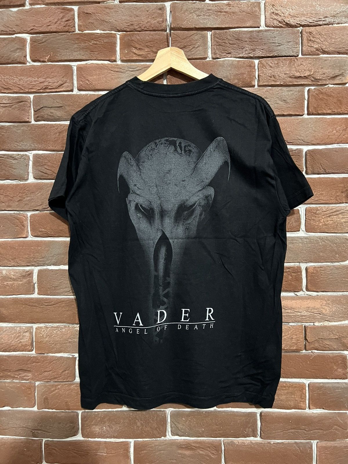 Band Tees Very Rare Vintage Vader Death Angel Metal Band Tshirt 00s Size US M / EU 48-50 / 2 - 2 Thumbnail
